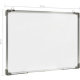  Magnetna ploča sa suhim brisanjem bijela 90 x 60 cm čelična | shoptok.hr