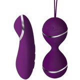 SuperLove Remote Controlled Vibrating Love Balls Purple | Shoptok.si