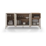 Marckeric Kremno bela komoda 180x80 cm Cailin – | Shoptok.si