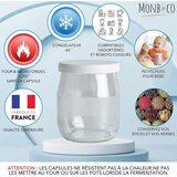 MONBOCO 12x 142 ml steklen kozarček za jogurt | Shoptok.si