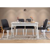  Trpezarijski sto i stolice costa white anthracite Cene