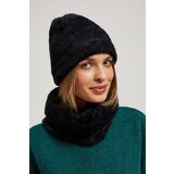 Marisse Warm Fur Hat, Black | ePonuda.com