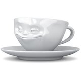 58products bijela porculanska šalica za kavu Smiley, 200 ml Cijene