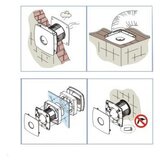 Mak Trade Ventilator kupatilski cata x-mart 12 matic inox01055000 | Eponuda.com