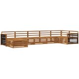  Set vanjskih sofa 7 kom. Prirodna | shoptok.hr