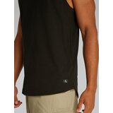 Calvin Klein Jeans Majice brez rokavov WOVEN LABEL TANK J30J327283 Črna | Shoptok.si