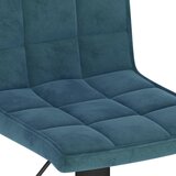  Barski stolci 2 kom plavi baršunasti | Eponuda.com