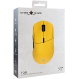 WHITESHARK Tor WGM-5024 bežični gaming miš 12.000 DPI, žuti | shoptok.hr