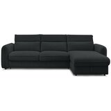 Bobochic Paris Crna sklopiva kutna garnitura (promjenjiva) Achille – | shoptok.hr