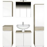 Mömax omarica za pod umivalnik mindi, bela, hrast | Shoptok.si