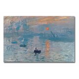 Canvart Stenska reprodukcija na platnu Claude Monet Sunrise, 70 x 45 cm Cene