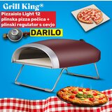 Grill King Pizzaiolo Light 12” plinski pizza pekač + plinski regulator s crijevom + zaštitno pokrivalo Cijene