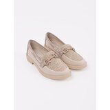 GOODIN Light beige loafers with leather insole | shoptok.hr