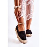 Kesi Classic Women's Espadrilles Openwork Black Catris | shoptok.hr