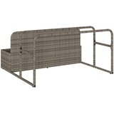  Plovak za bazen Siva 110x100x57 cm Poli ratan | Eponuda.ba