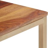  Stolić za kavu 120 x 60 x 40 cm od masivnog drva | shoptok.hr
