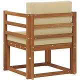  Set vanjskih sofa Čvrsto drvo akacije i poliester | shoptok.hr