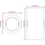  Stopere za nogometni stol 10 pcs Crna 1 7 x 1 7 x 3 2 cm PP - S | shoptok.hr