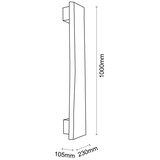 Brilliant led zidno svetlo feingold LED/8,5W/230V borovina | Eponuda.com