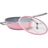 FABINI Vok aluminijasta ponev s pokrovko in neprijemljivo površino ø 28 cm Meda 3.0 – | Shoptok.si