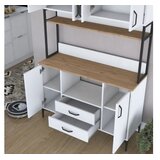 Hanah home Komoda s ladicama JE169 3400, 120x198,6x40 cm, Bijela | Eponuda.ba