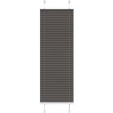 vidaXL Plisirana roleta crna 40x150 cm širina tkanine 39,4 cm | shoptok.hr