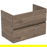 Ideal Standard stenska omarica za pod umivalnik v orehovem dekorju v naravni barvi 80x55 cm eurovit+ | Shoptok.si