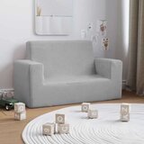  Otroški kavč svetlo siv mehak pliš | Shoptok.si