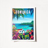 Wallity poster Dominica-2012, 50x70 cm | ePonuda.com