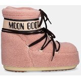 Moon Boot Čizme za snijeg MB ICON LOW FLEECE boja: ružičasta, 80D1409700 J001 | shoptok.hr