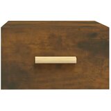  Zidni noćni ormarići 2 kom dimljenog hrasta 35x35x20 cm | shoptok.hr