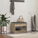  Klupa za hodnik s jastukom Sonoma hrast 63 x 38 x 45 cm - sonoma hrast 63 cm | shoptok.hr
