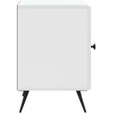  Noćni ormar 2 pcs Bijela 43 x 34 5 x 50 cm Konstruirano drvo | shoptok.hr