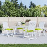 vidaXL Jastuci za stolice 6 kom jarkozeleni 40x40x7 cm tkanina Oxford | shoptok.hr