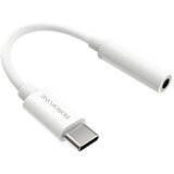 Borofone adapter USB - C - 3.5mm Jack - Bela | Shoptok.si