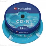  CD-R VERBATIM 700MB 52X spindle 25kom extra pro. Cijene