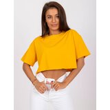 BASIC Feel Good T-shirt-RV-TS-7541.06-light orange | Shoptok.si