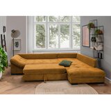 MID.YOU sedežna garnitura, rebrasti žamet barve konjaka | Shoptok.si