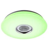 Globo LED stropna svetilka z zvočnikom (18 W, 1.120 lm, 3.000 - 4.500 - 6.000 K, IP20, premer 40, višina 7 cm, z daljincem) | Shoptok.si