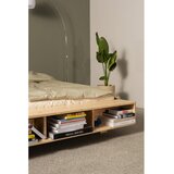 Karup Design Zakonska postelja iz masivnega bora z letvenim dnom 180x200 cm v naravni barvi Merge – | Shoptok.si