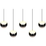 Trio Select Crna/u srebrnoj boji LED viseća svjetiljka Orbit – | shoptok.hr