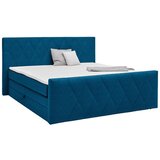 Based Postelja Boxspring Josie-b, Barva Petroleja, 180x200 u