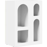  Strani šal Bela 59 x 35 x 80.5 cm Konstruiran les, (5000107386) | Shoptok.si