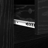  Kava Stol Crni hrast 102 x 44,5 x 50 cm Konstruirano drvo | shoptok.hr