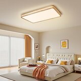 Brilagi LED prigušiva svetiljka MOLINA SQUARE LED/128W/230V hrast 90x60 cm + daljinski upravljač | Eponuda.com