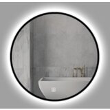 Ceramica lux Ogledalo alu-ram fi70, matt black, touch-dimer pozadinski- CL30 300027 | ePonuda.com