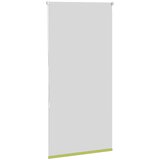Rolo zavjesa za zamračivanje listova zelena 80x130 cm Širina tkanine 75,7 cm Poliester | shoptok.hr
