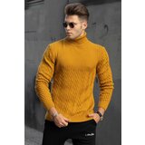 Madmext Sweater - Yellow - Regular fit Cene