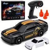 Rc Drift Sports Car Intehangeable Body Wheels 4WD Black 1:43 Cijene