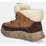 Ugg Gležnjače Terretrail Cozy Lace za žene, boja: smeđa, s platformom, s toplom podstavom, 1158210-CHE | shoptok.hr